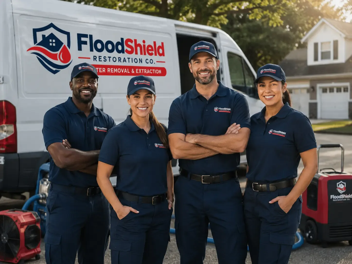 Flood Damage Restoration company in Ferney, SD